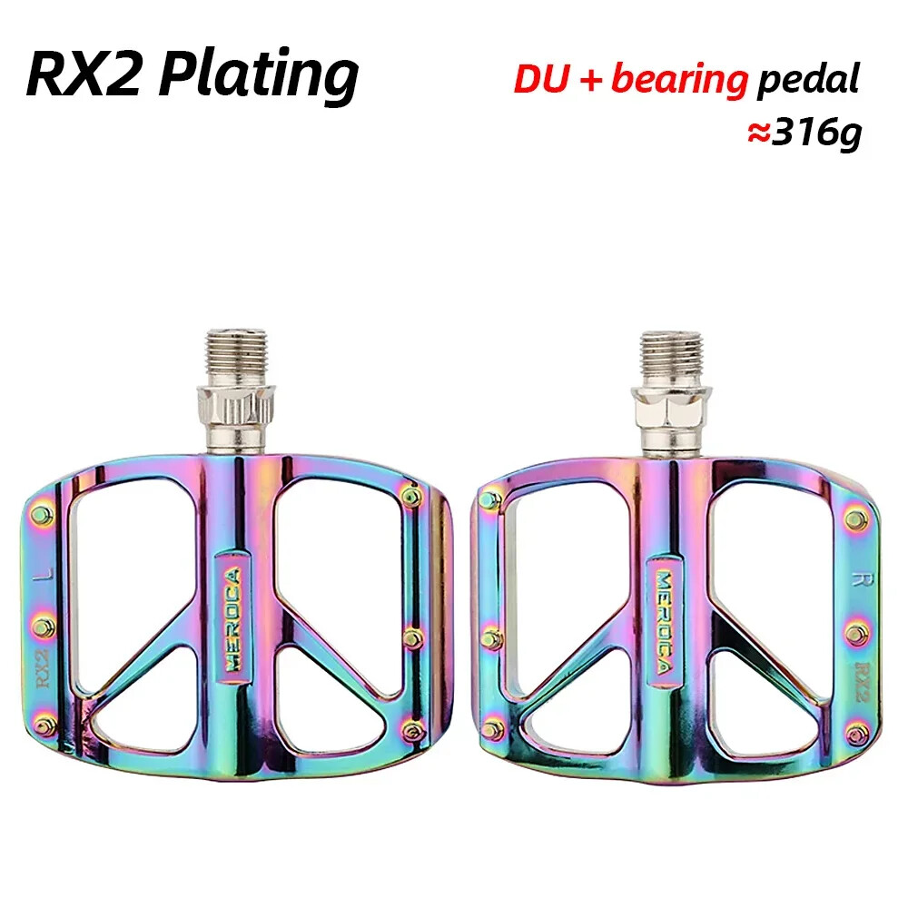 Mountain Bike Non-slip Pedal Folding Bicycle DU Sealed Bearing Clipless Pedals