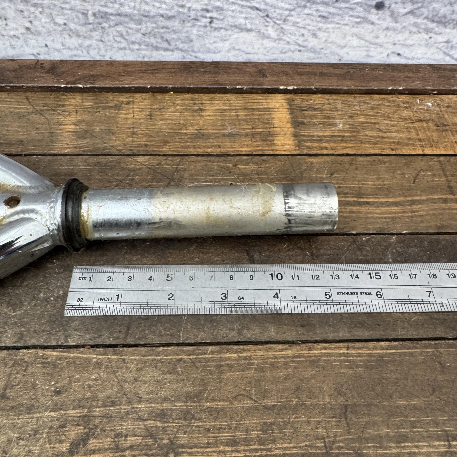 Redline BMX Mini Fork 1 in Threadless Fits 20 x 1-3/8 Tire Only Chromoly Micro