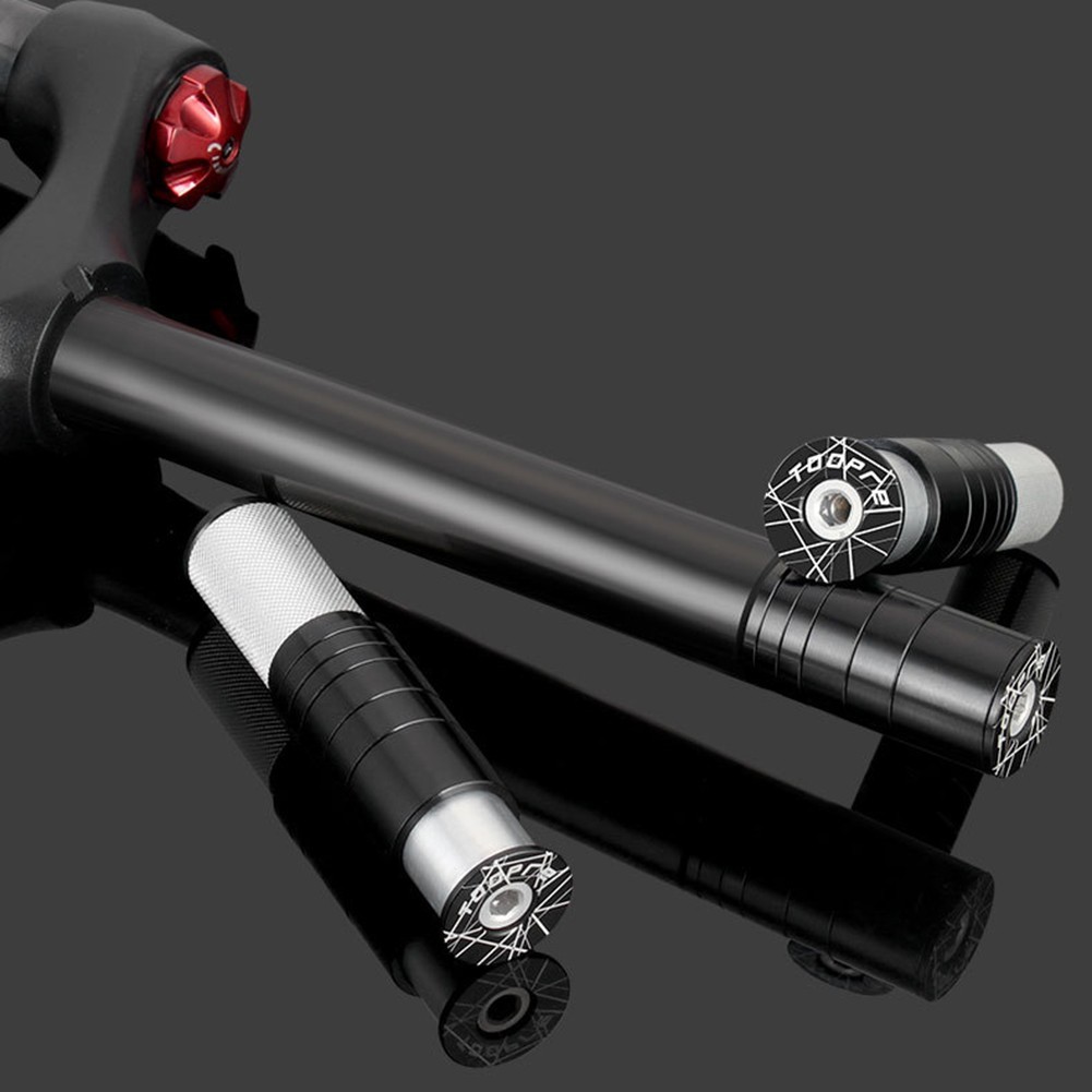 Quality Stem Extender Accessories Adapter Aluminum Alloy Bicycle Black