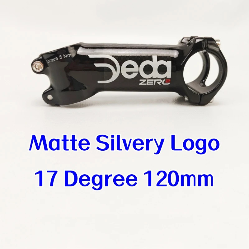 Carbon Road MTB Bicycle Stem 31.8*60-120mm 6/17 Degrees Angle Bike Parts