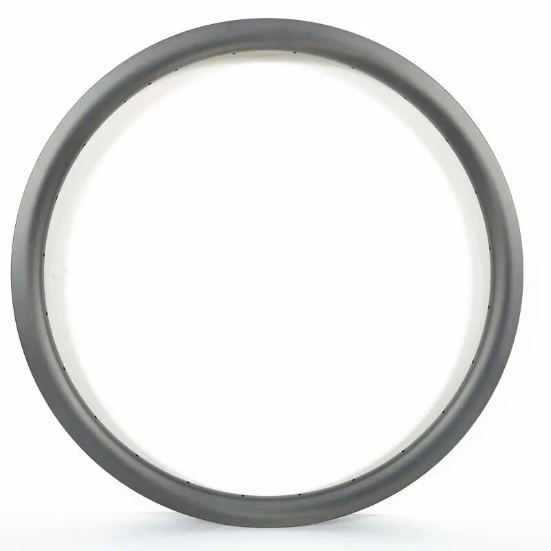 700C 55*31mm Carbon Gravel XC Road Bicycle Rim Hookless Clincher Rings 3k/12k/UD