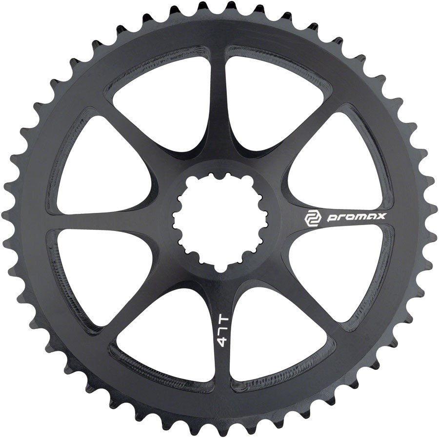 Direct Mount Chainrings – Promax Direct Mount, 47t Chainring Black – Direct