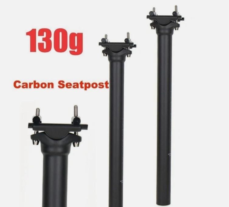 Carbon Fiber Bicycle Seatpost Road/Mountain Bicycle Seatpost Titanium Screw 125g