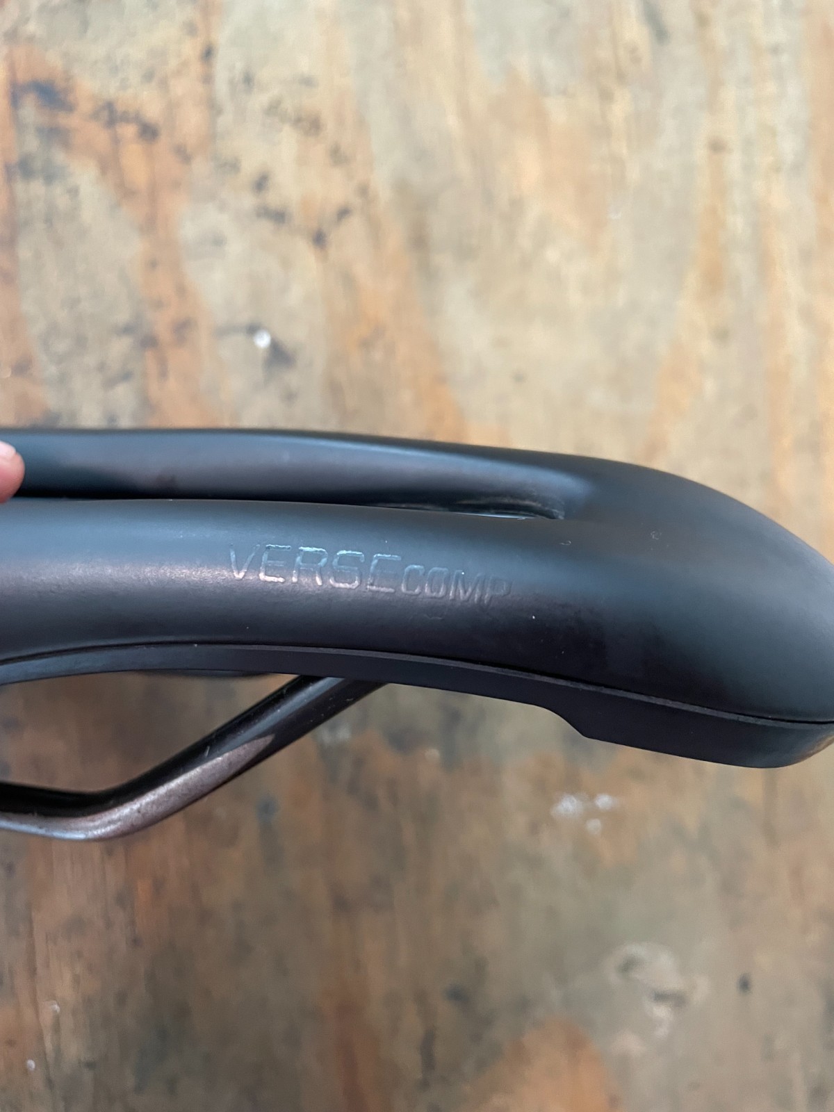 Bontrager Verse Comp Cycling Saddle 145mm 7x7mm Steel Rails Black