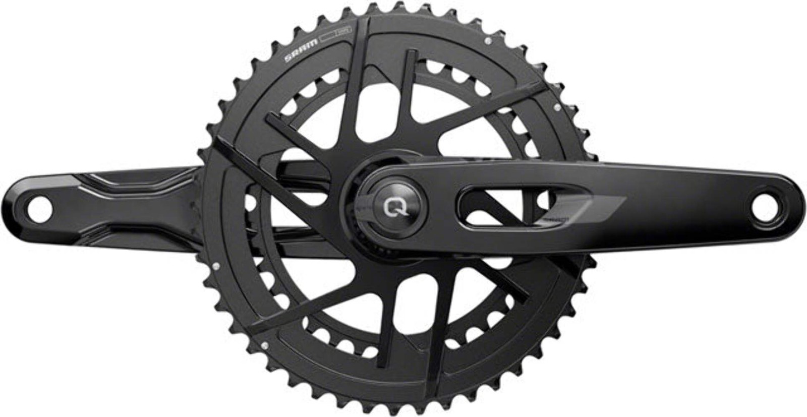 SRAM Rival AXS Power Meter Crankset – 12-Speed, 8-Bolt Direct Mount, DUB PM Spin