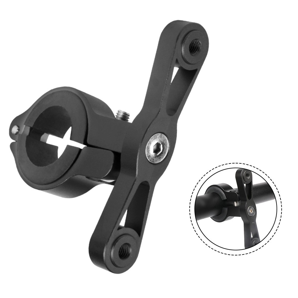 Stable and Secure Bicycle Handlebar Bottle Cage Adapter with Adjustable Size