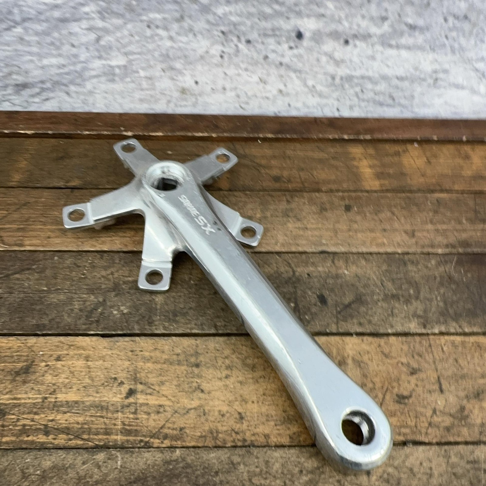 Vintage Sakae SX Crank Arm RIGHT 170mm 110 BCD Square Taper Triple Silver