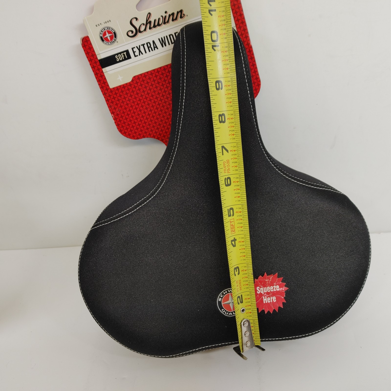 Schwinn Soft Extra Wide Saddle Comfort Bicycle Seat