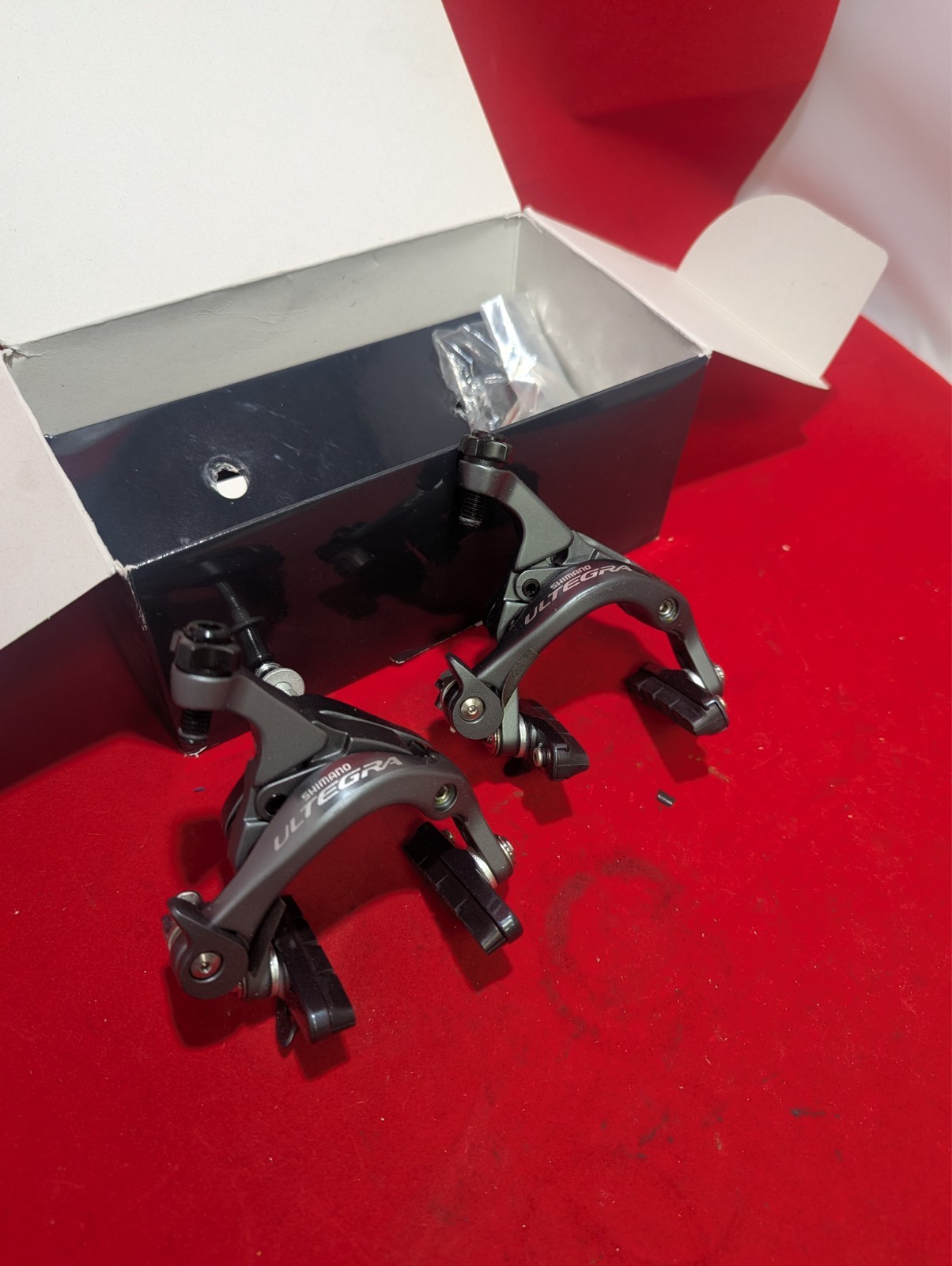 Shimano Ultegra BR-6800 Caliper Brakes Set Gray F/R Road Bike Side Pull Japan