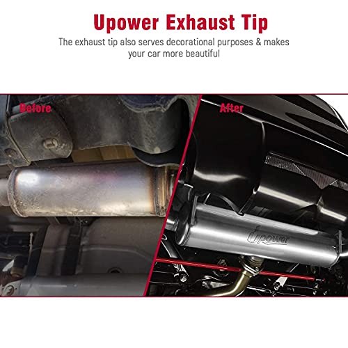 2.5 Inch Inlet Exhaust Muffler 2 1/2″ Resonator Muffler 3.5″ Round 18″ Body