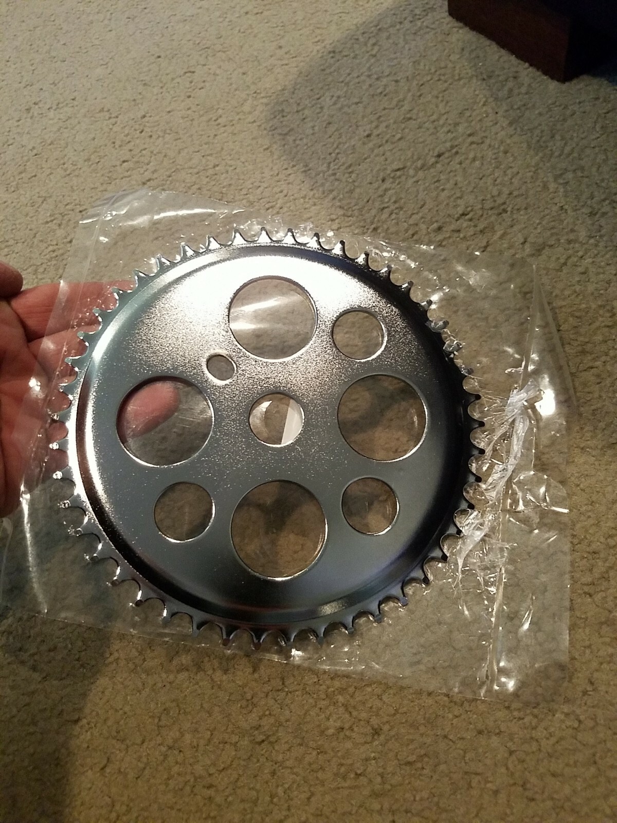 LUCKY 7 BICYCLE SPROCKET /CHAINRING 46T VINTAGE BEACH CRUISER SCHWINN STYLE