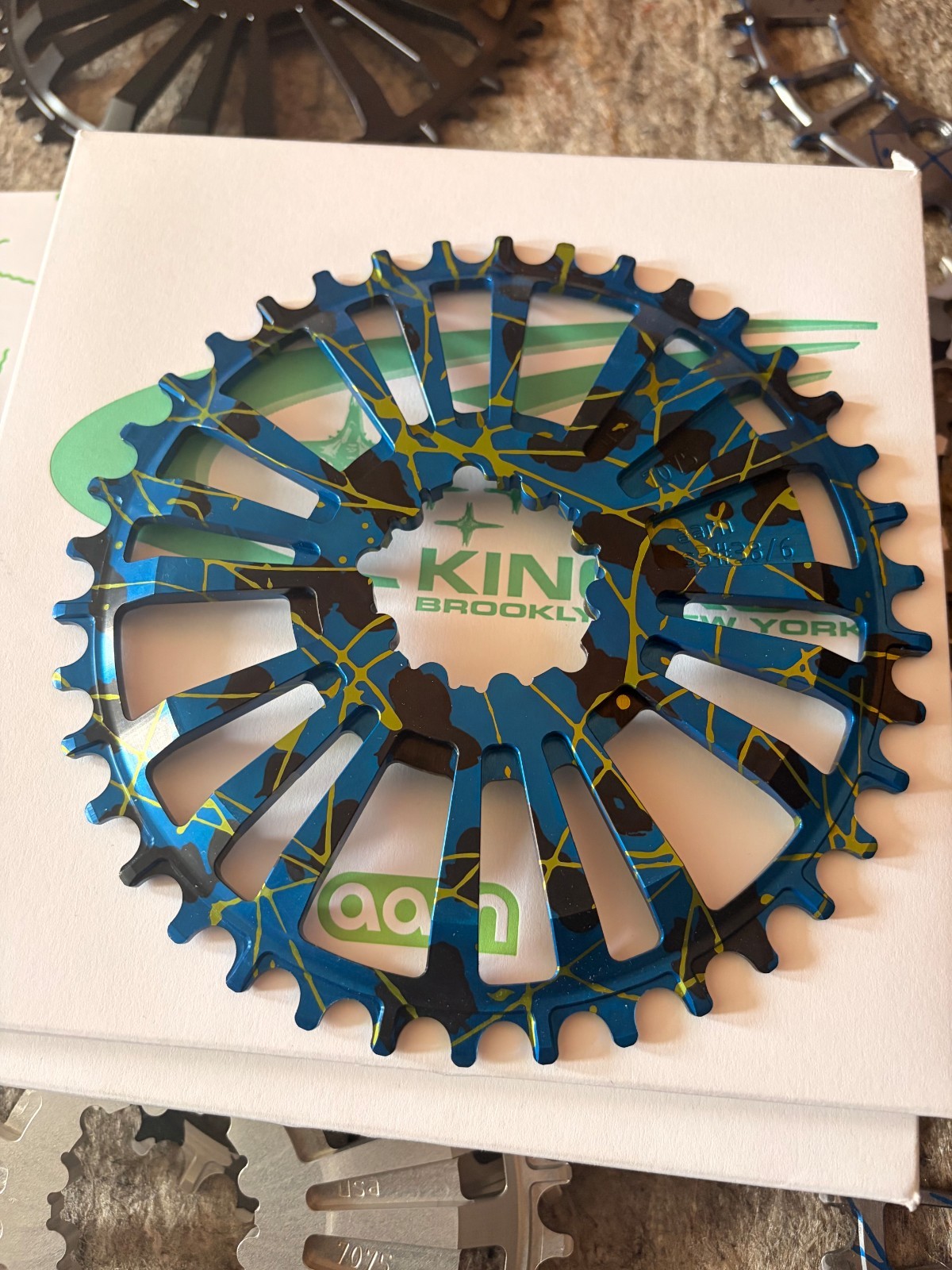 AARN Direct Mount DM chainring LIMITED EDITION 38t / 6mm King Kog