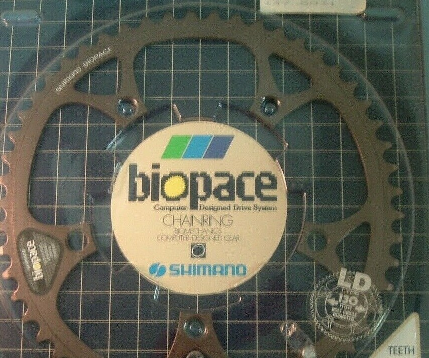 Shimano 600 LD 52T Biopace Oval Road Chainring NOS / NEW 6/7/8/9-Spd- 130MM- NIB