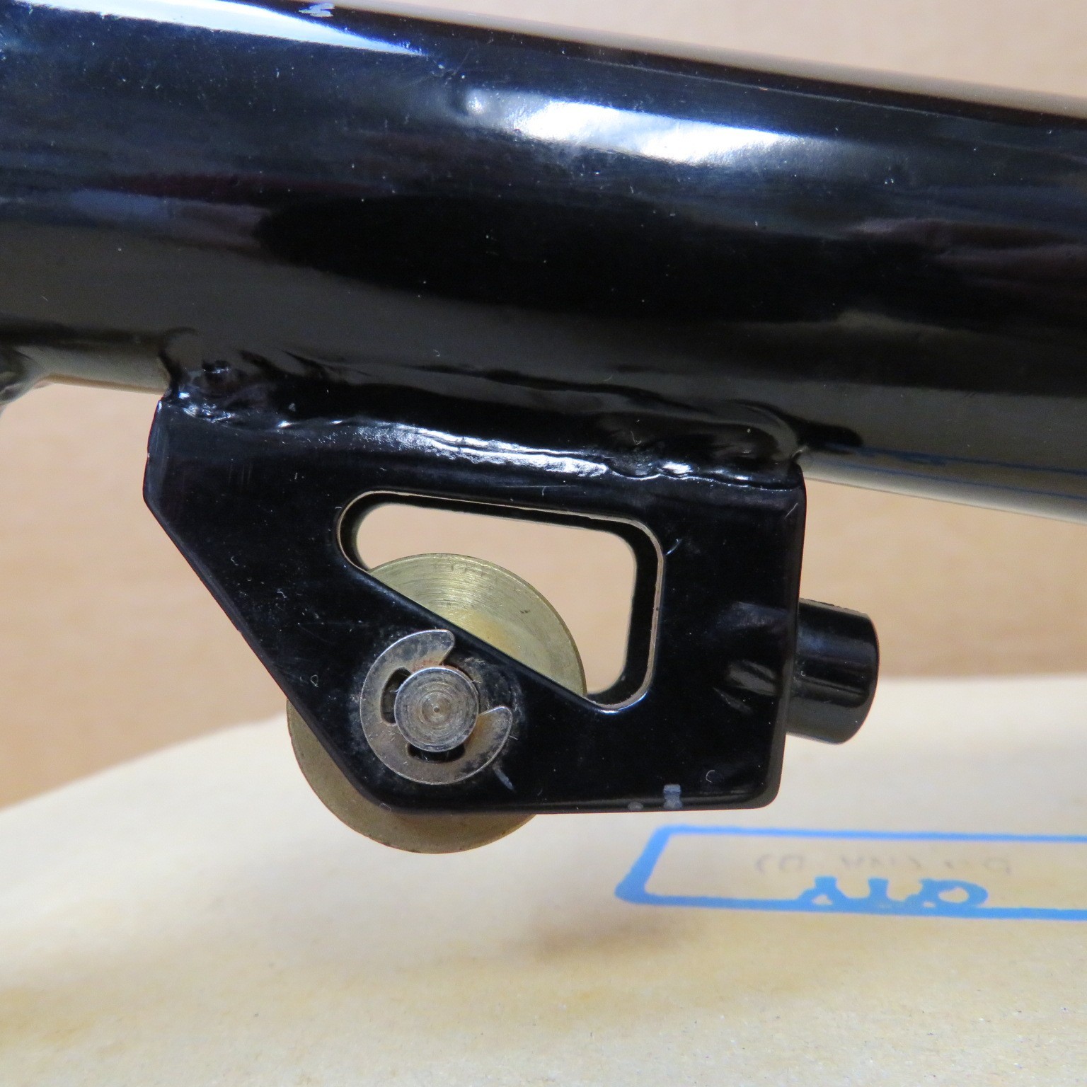 New-Old-Stock 3T Roller Guide Stem…Chromoly Steel Tubing w/Black Enamel Finish