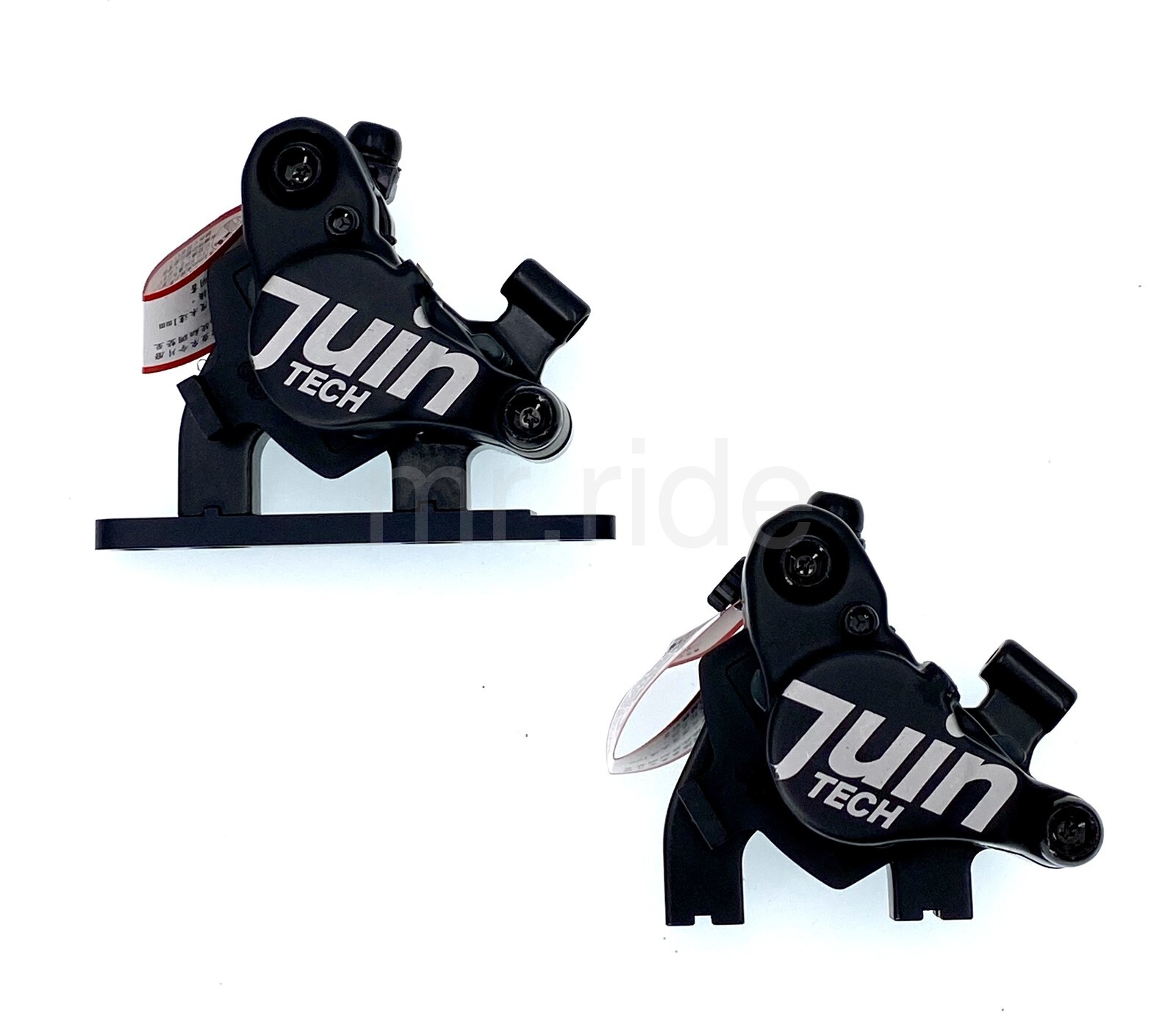 JUIN Tech F1 Hydraulic Flat mount Road/CX Bike Disc Brake set W/160 rotors Black