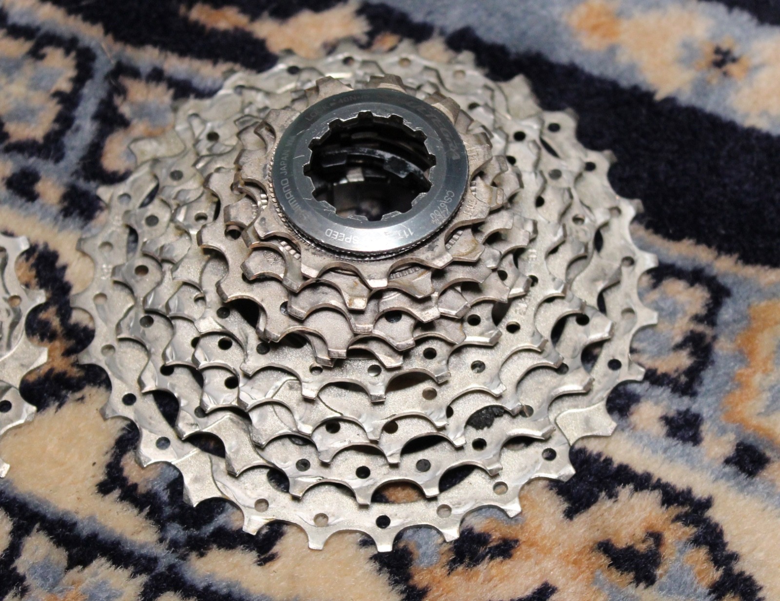 2 Shimano Ultegra CS-6700 Cassettes 10 Speed – 11-28t -Parts – Well Used