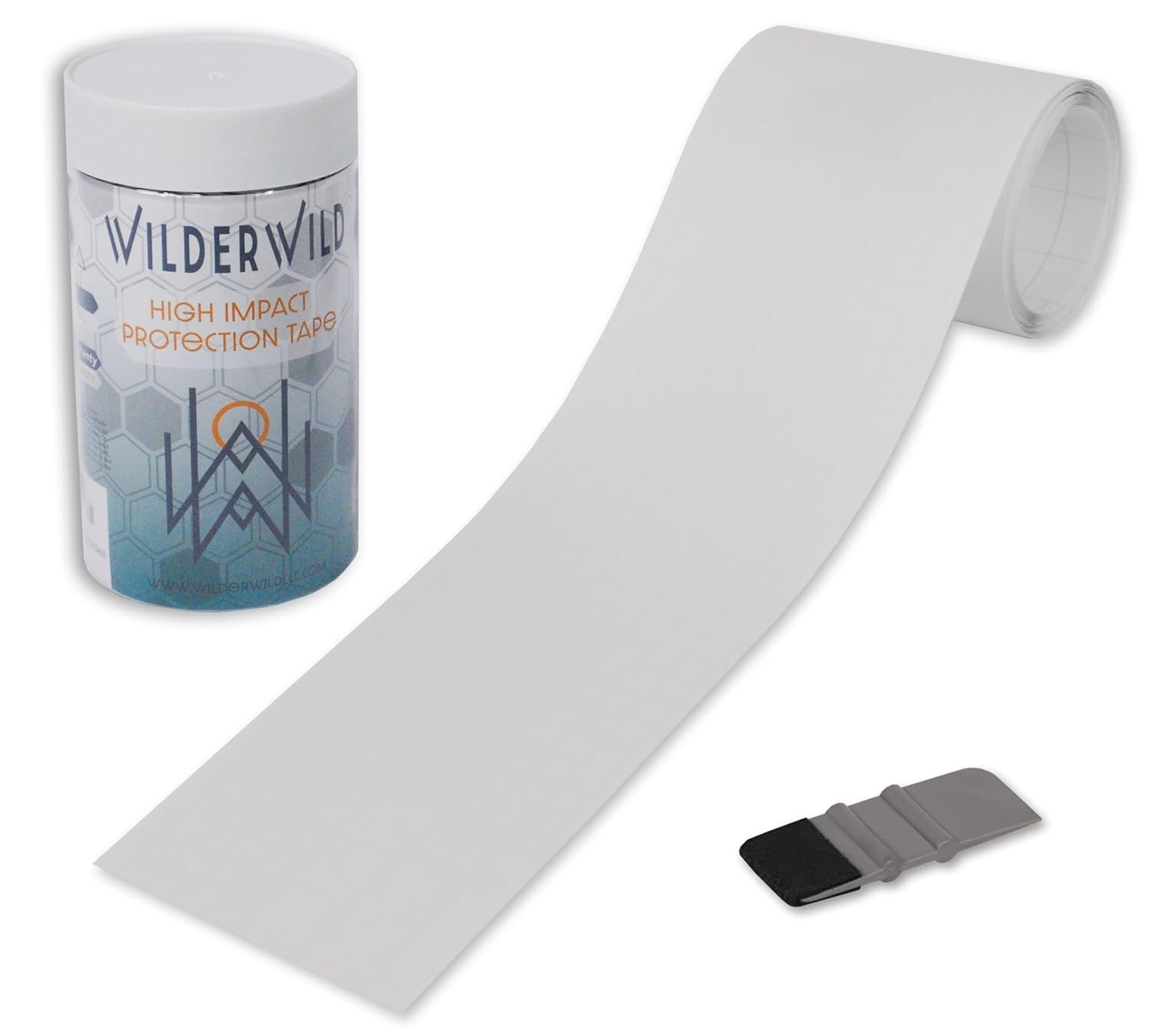 Bike Frame Protection Tape- High Impact Clear Vinyl Wrap Includes Tool 4”x72 …