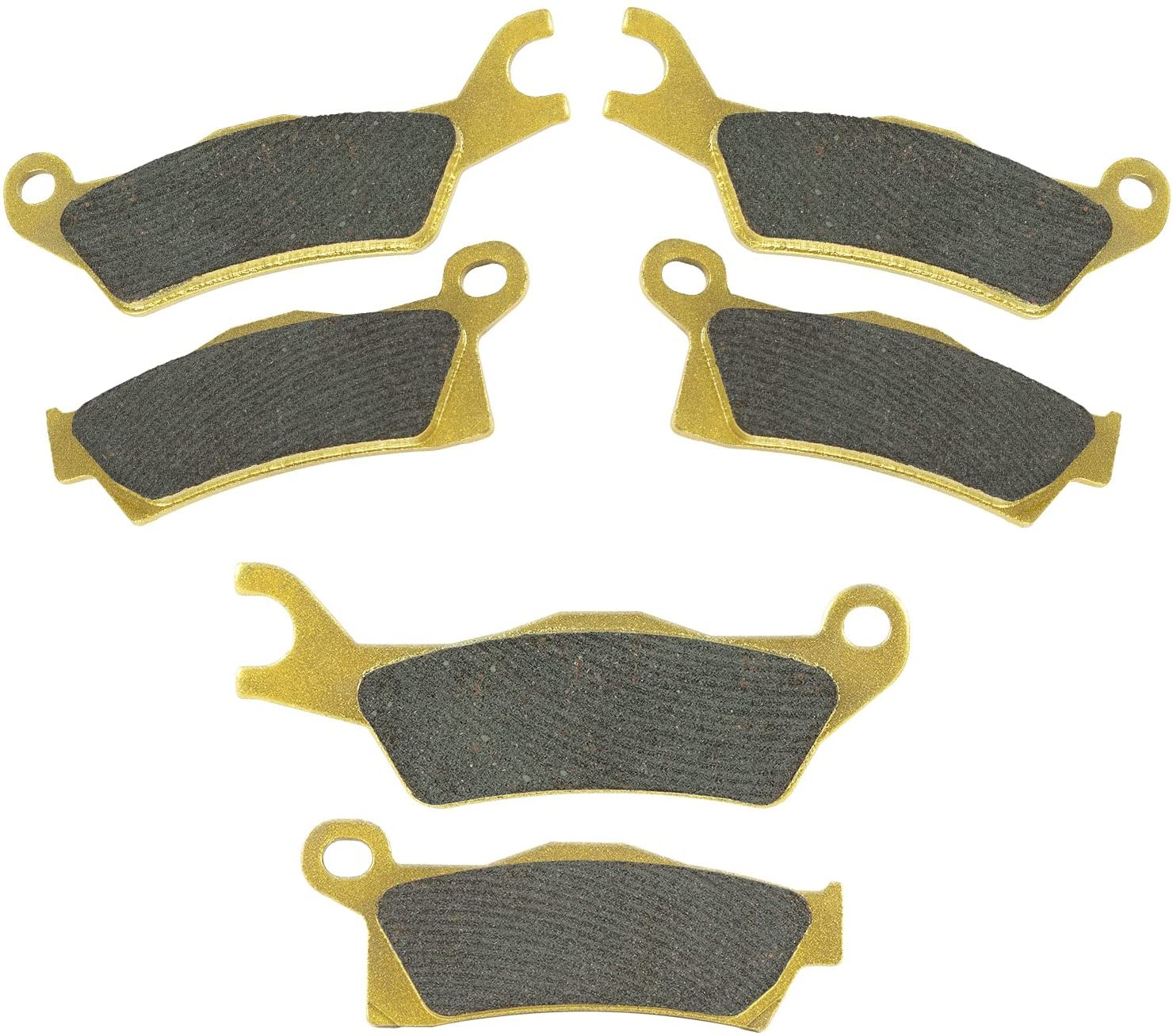 Front & Rear Brake Pads For Can-Am Outlander 450 500 570 650 850 1000