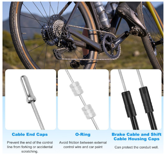 24-Piece Professional Bicycle Parts for MTB Bicycle Brake Cable