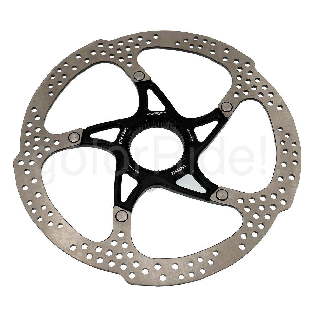 TRP Trail EVO HD-M843 Disc Brake Set Black 180mm Rotors MTB E-Bike