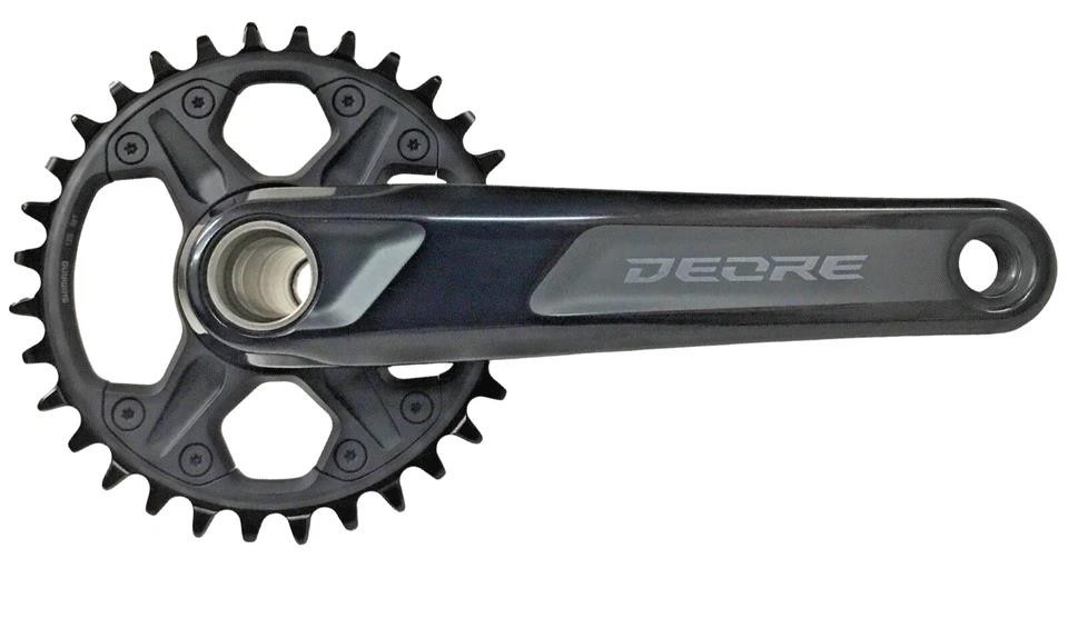 Shimano Deore M6100 1×12 Crankset 32T 175mm 52mm Chainline Fits 142/148mm