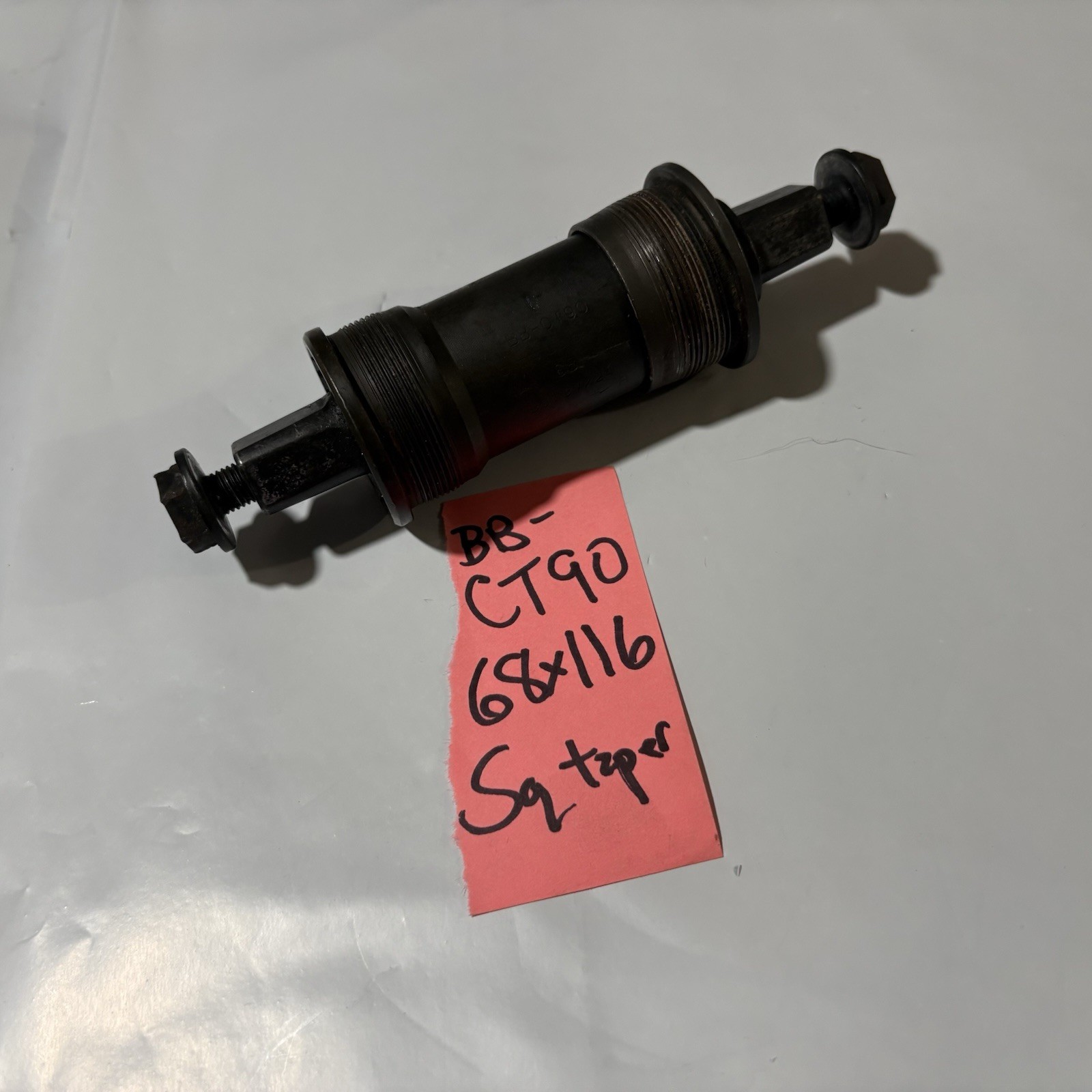 Vintage Shimano Bike Bottom Bracket BB-CT90 68 mm x 116 Square Taper BC137X24