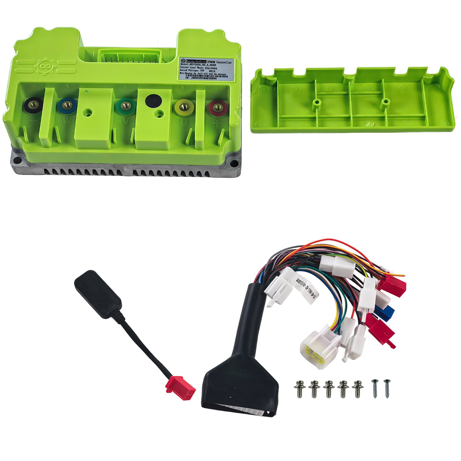72V ND72200 Controller BLDC fit Fardriver, 55A/200A with Bluetooth Module