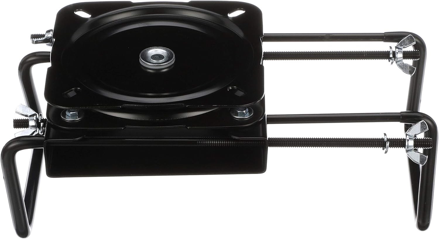 Powder-Coated Steel Boat Seat Mount – Clamp-On, Adjustable 7.5-18 Inches