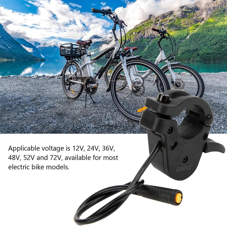 Electric Bike Thumb Throttle Bike 300X Speed Control Accelerator Both Sides
