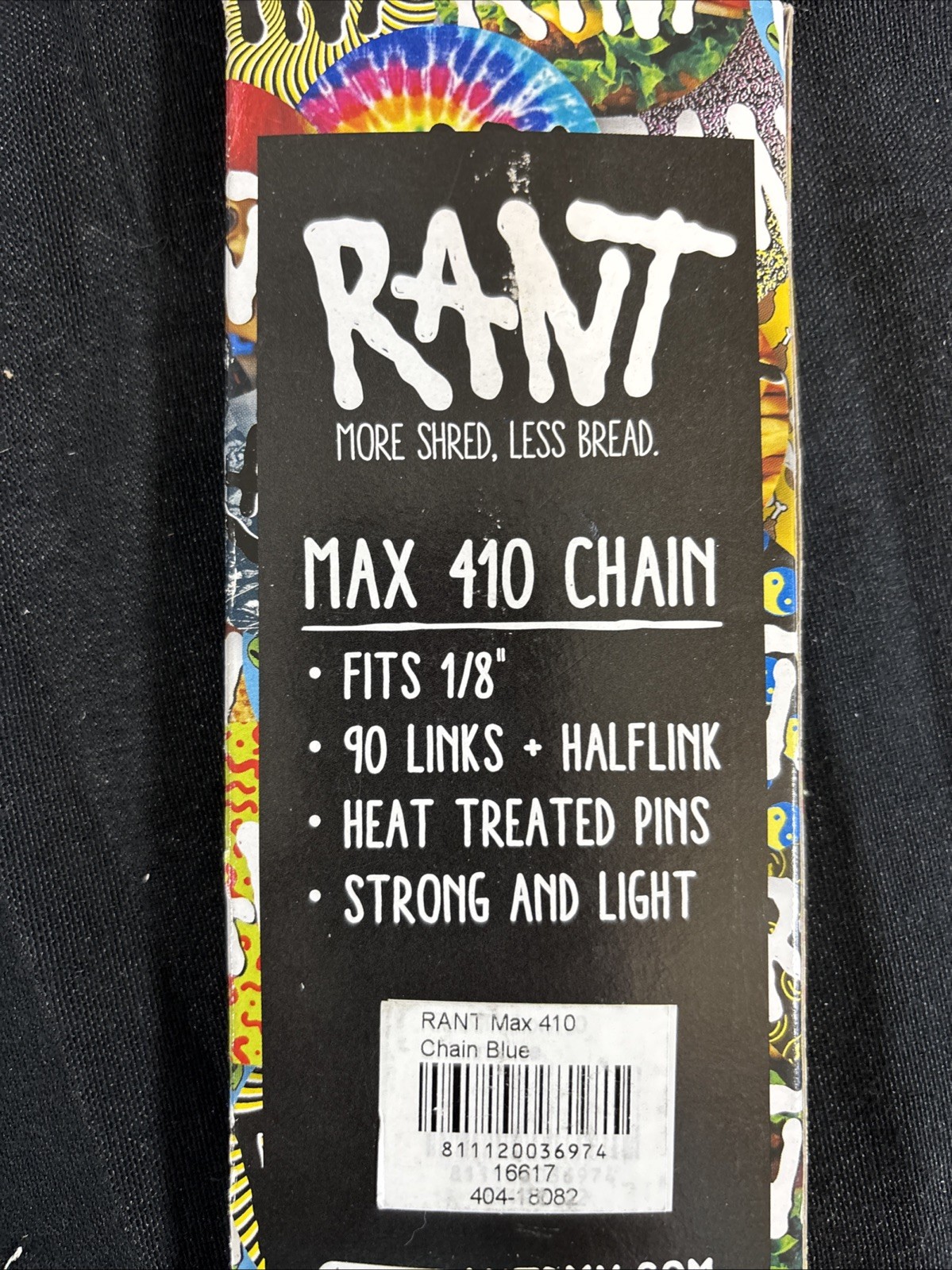 Chain Rant 1/2×1/8 Max 410 1s Blue 96L w/1/2 Link