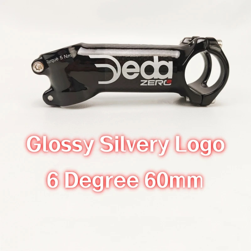 Carbon Road MTB Bicycle Stem 31.8*60-120mm 6/17 Degrees Angle Bike Parts