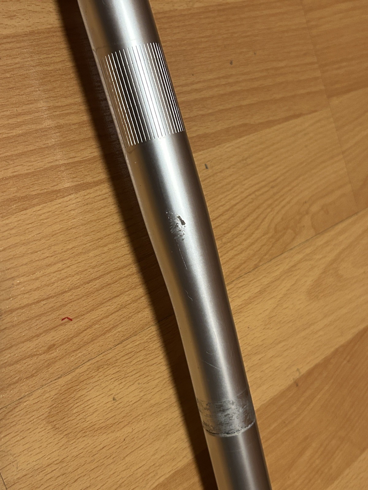 Vintage Premetec Alloy Handlebar 560mm x 5 º Schwinn 25.4 Silver 90s MTB Answer