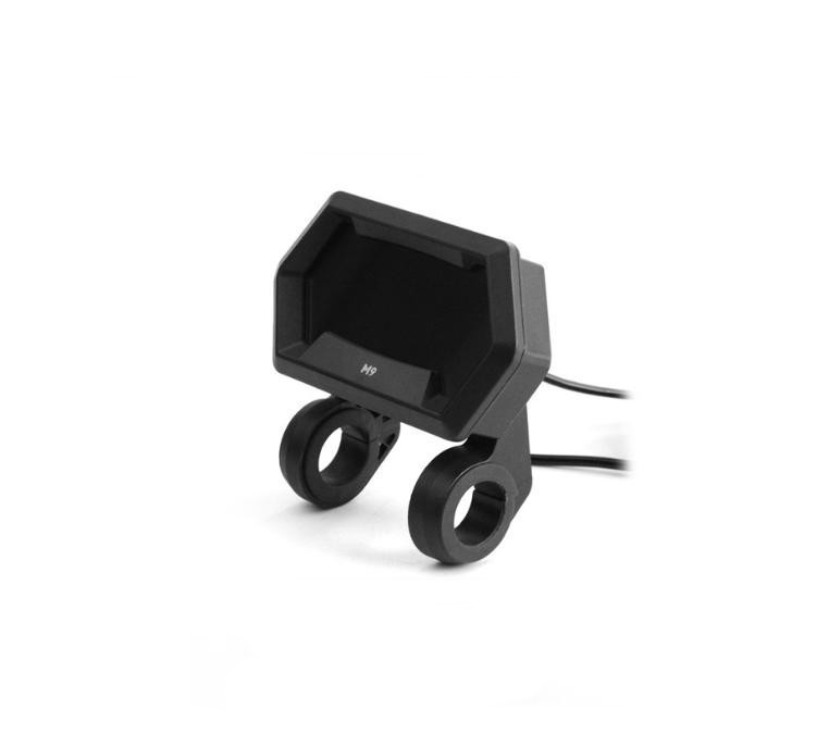 E-Bike Compatible M9 Smart LCD Color Screen with light wire 5PIN+2PIN SM plug.