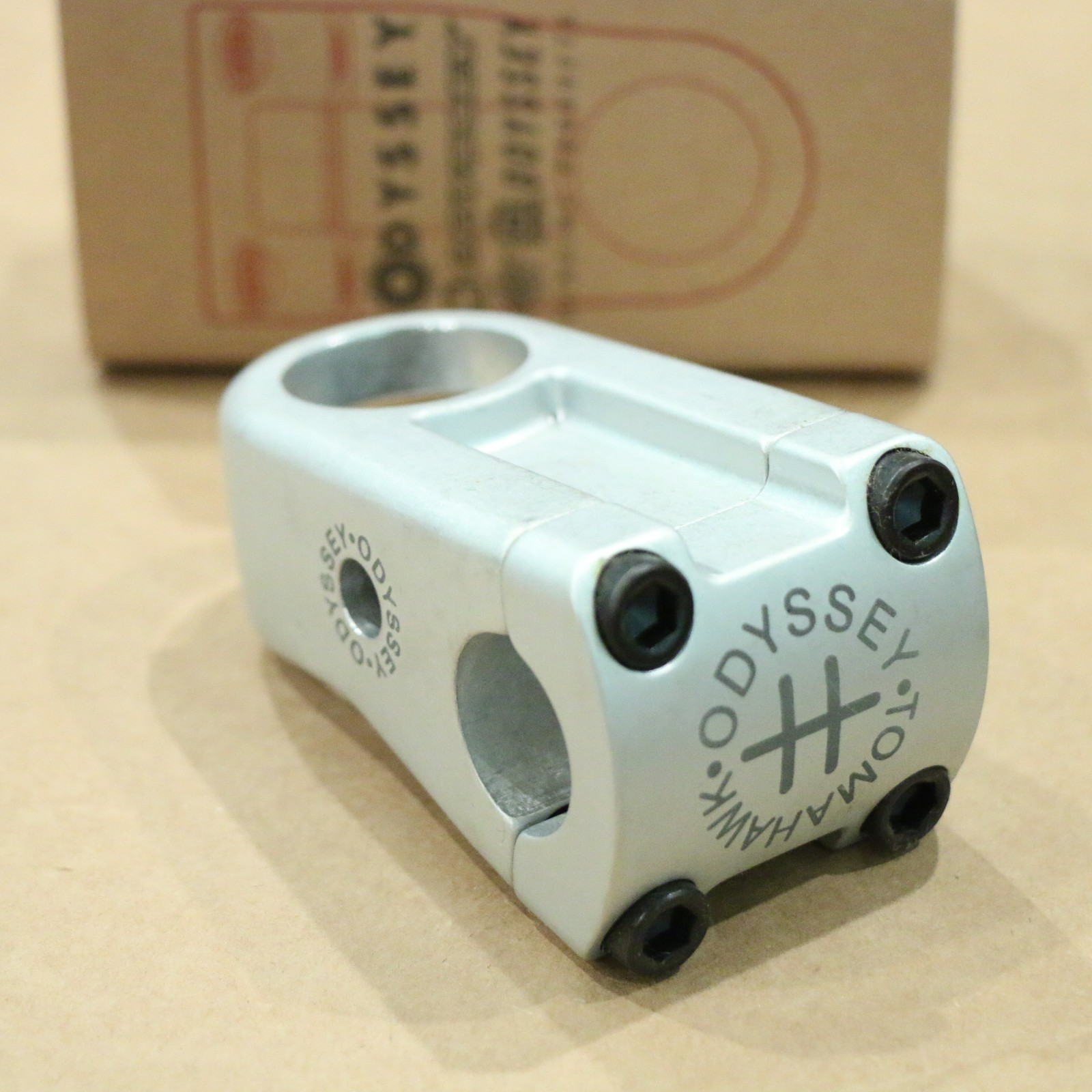 ODYSSEY BMX TOMAHAWK BICYCLE STEM RAW FRONT LOAD CHASE HAWK FIT CULT SUNDAY