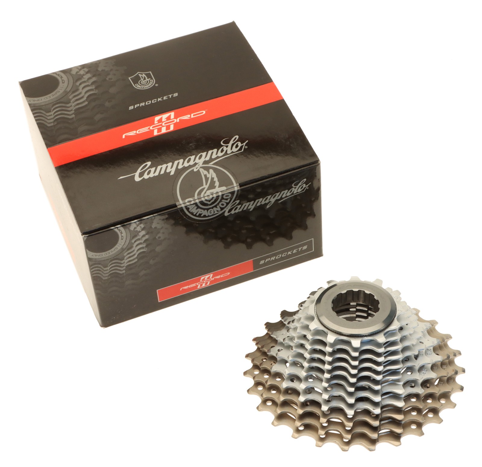 Campagnolo Record 11 Speed Cassette 12/27T Steel/Titanium 2009 NEW NOS