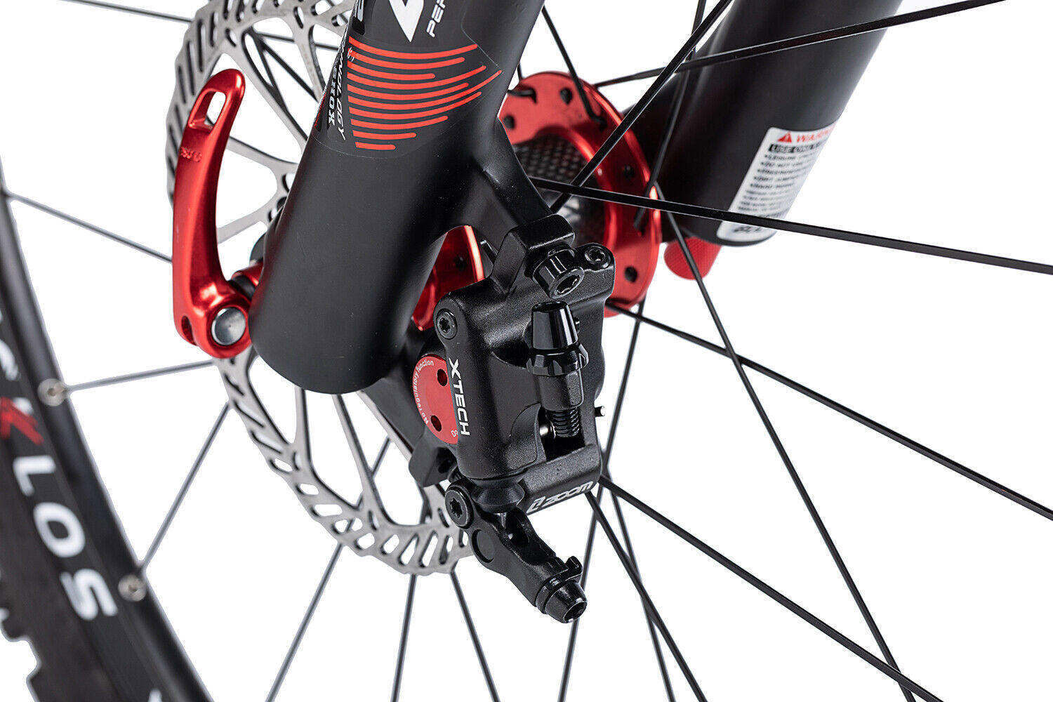 ZOOM XTECH HB100 Linear Pull Disc Brake Caliper Front Rear MTB Bike IS/PM 160mm
