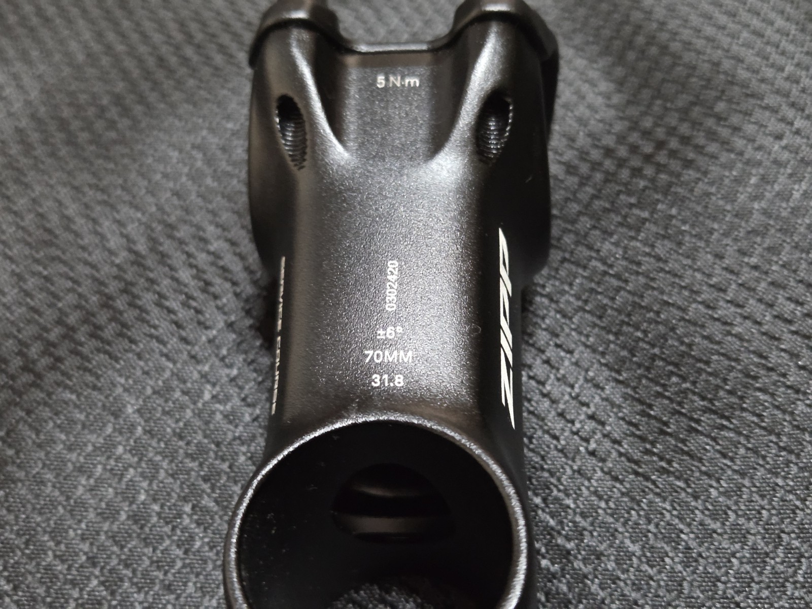 Zipp Service Course Aluminum Road Bike Stem 70mm 31.8mm Clamp +/-6° Black – USED