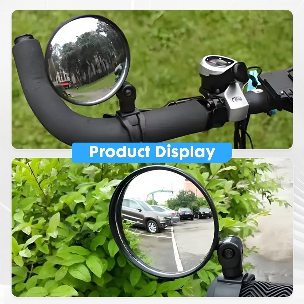 Ebike Magic Bicycle Rear View Mirror Fully Adjustable Rearview – Left OR Right