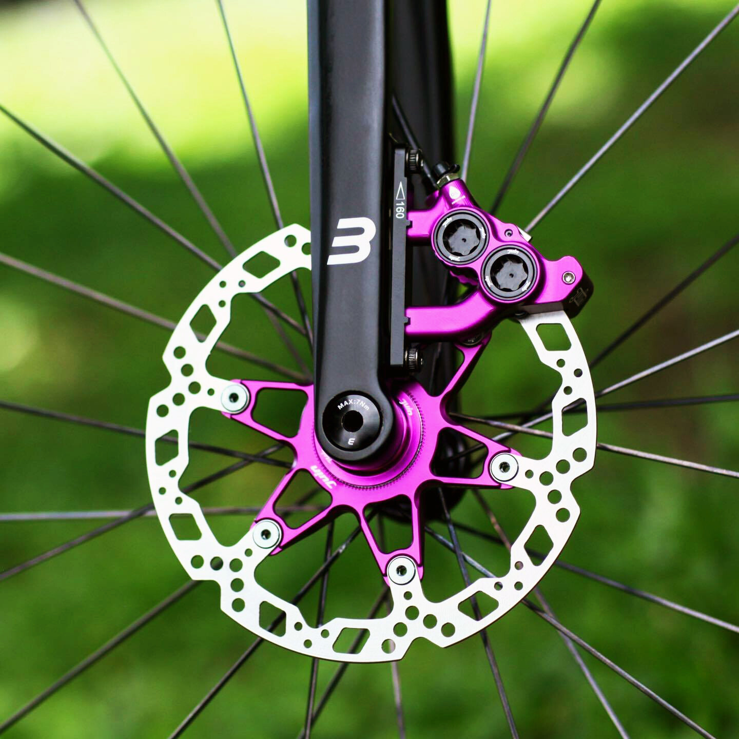 Juin Tech ETF Road CX eBike Cycle 4-Piston Hydraulic Brake Caliper for 160mm