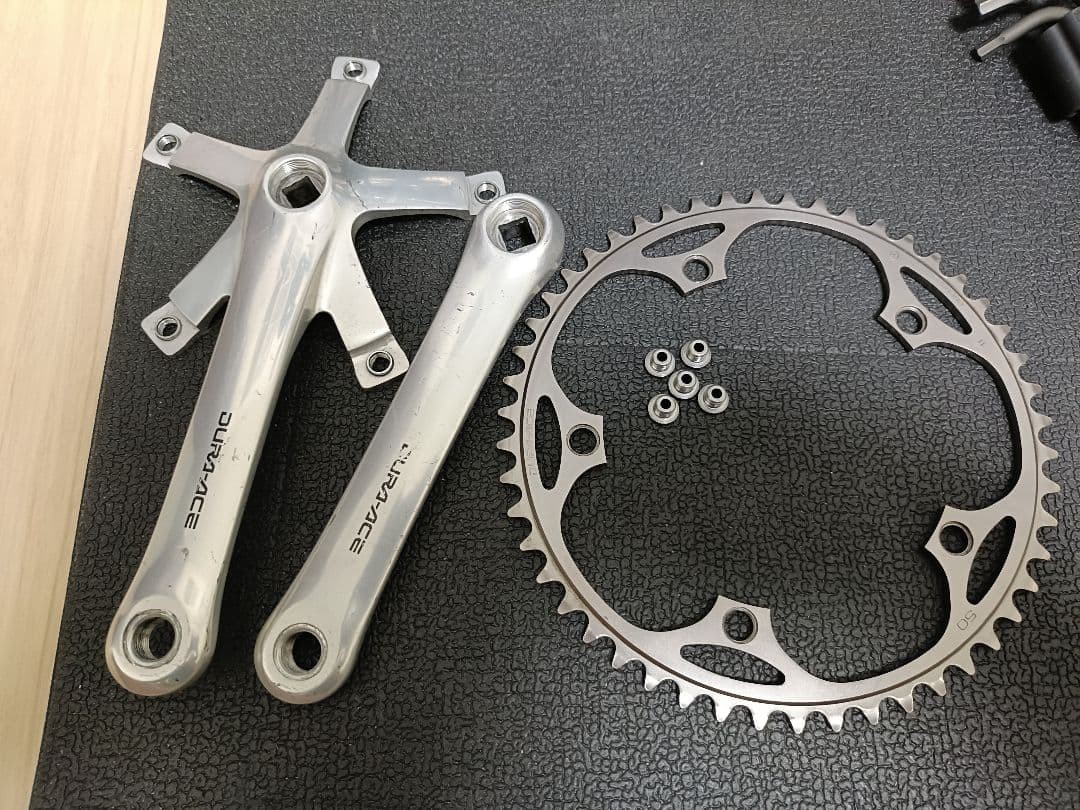 Shimano Dura Ace Track Crank Set 170mm 50T FC-7600 NJS Keirin Pista