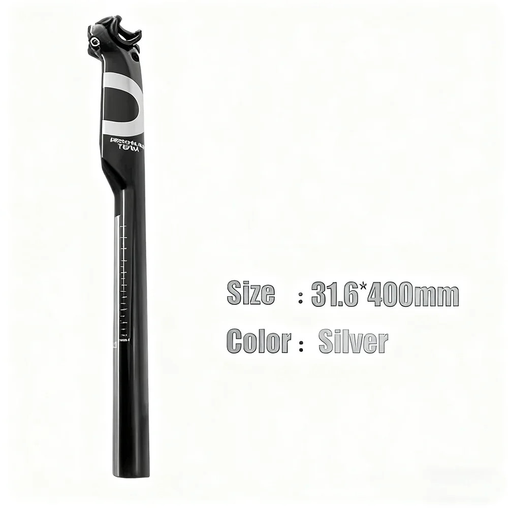 Full Carbon Fiber MTB Road Bike Seatpost Part 27.2mm 30.8mm 31.6mm Diameter