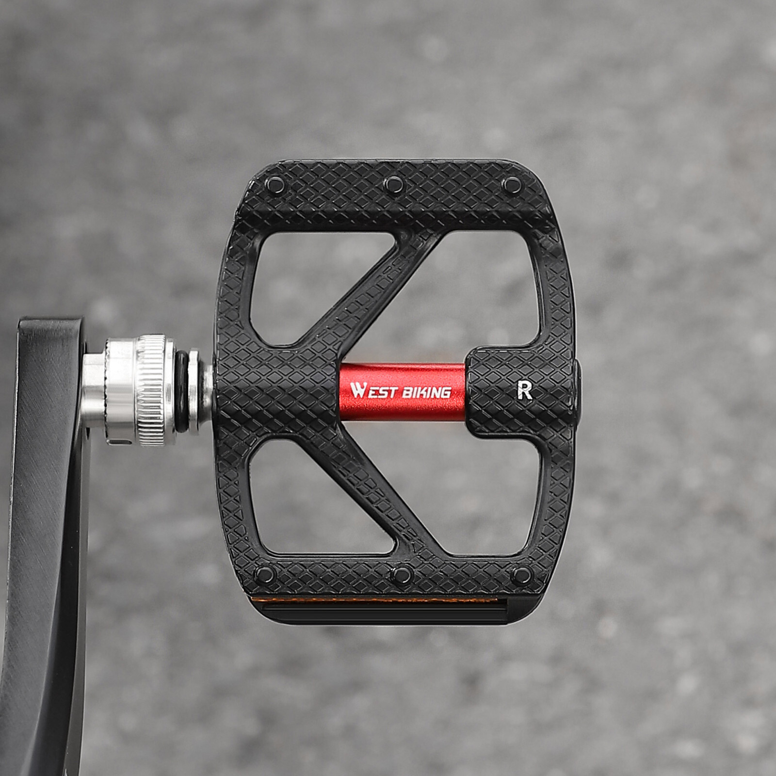 WEST BIKING Bike Pedals Quick Release CNC Seal Bearing 3 Bearings Pedals a Pair