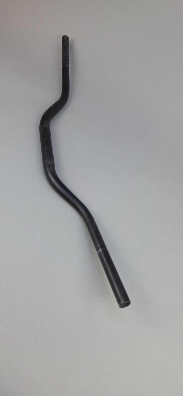 Mountain Bike Riser Bar Handlebars 25.4mm Clamp Aluminum Silver