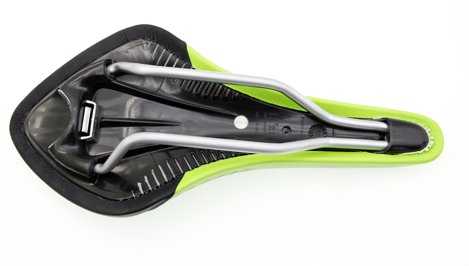 Fizik Arione Tri 2 Triathlon Biking Saddle Manganese-Rails Seat In Green