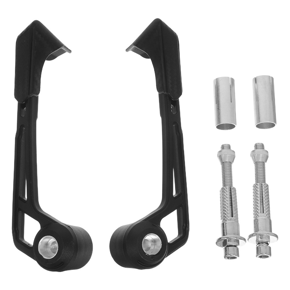 1 Set Motorcycle Handlebar Hand Guards Durable Plastic Metal for Dirt Bike