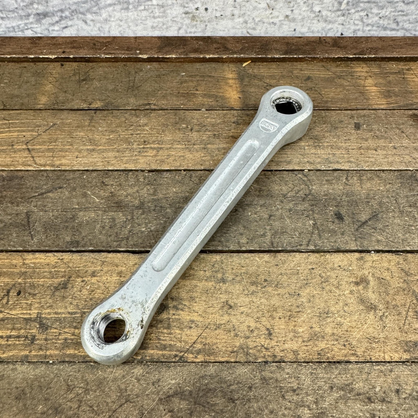 Vintage Maxy BMX Left Crank Arm 171mm Square Taper Forged Japan F-12