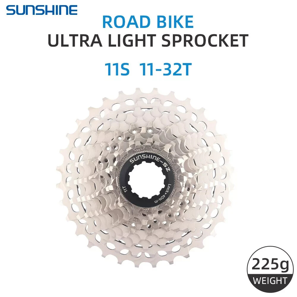 Sunshine SL Road Bike Ultralight Cassette HG 11Speed Bicycle 32T