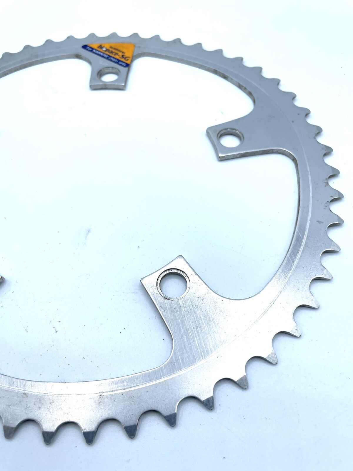 Shimano Biopace oval chainring 5-Bolt 52-tooth aluminum vintage NOS Japan