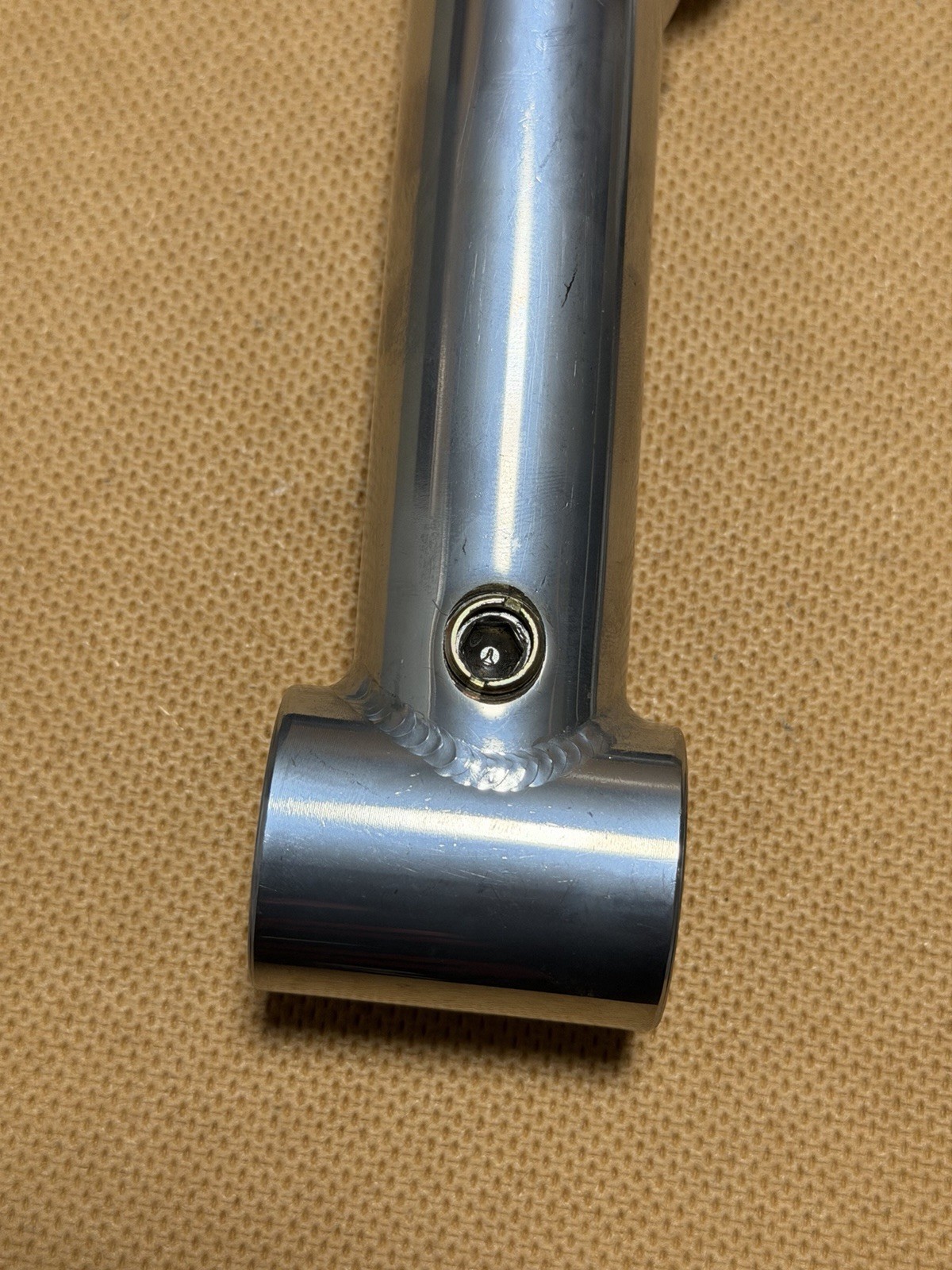 Vintage 1990s Steel Threadless Stem – 1 1/4″ Steerer, 125mm, 25.4mm Clamp