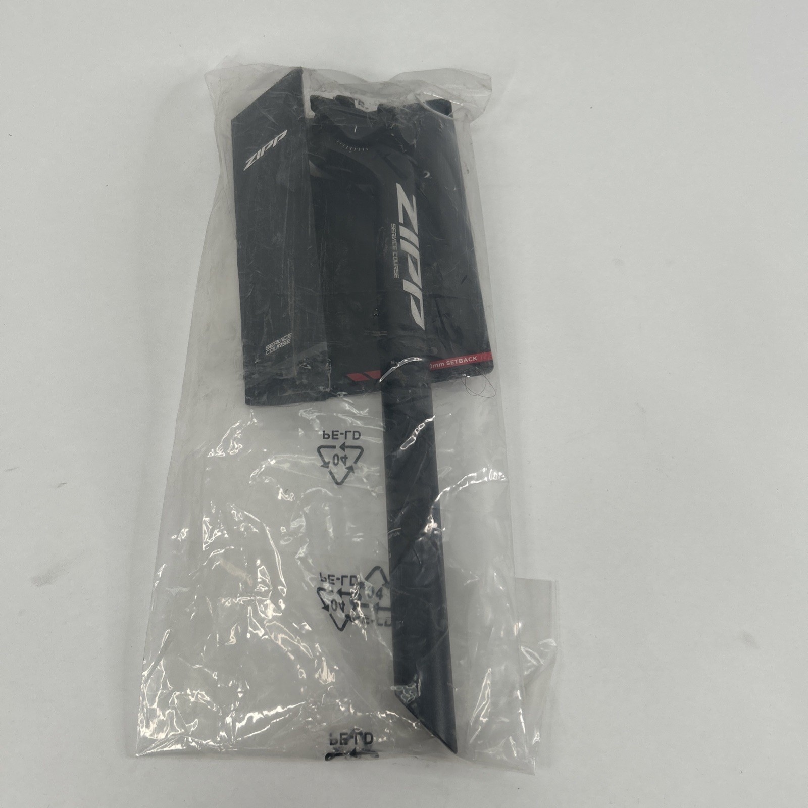 Zipp Service Course Seatpost – 27.2mm Diameter, 350mm Length, 20mm Offset, Bead